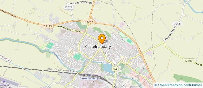 localisation de l'entreprise TEAM BAT SERVICES à CASTELNAUDARY