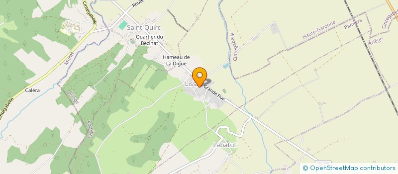 localisation de l'entreprise TEAM BATMAX  VILLEVEYRAC