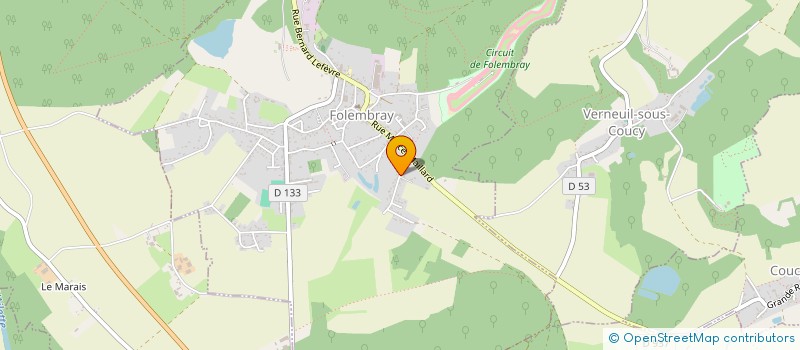 localisation de l'entreprise TEAM BAYEUX SPORTS  FOLEMBRAY