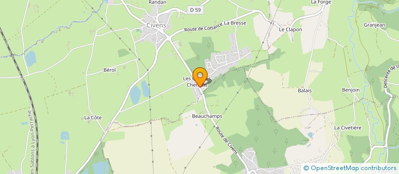 localisation de l'entreprise TEAM BBC MOTORSPORT  CIVENS