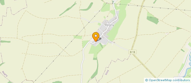 localisation de l'entreprise TEAM'BEAUD  REGNY