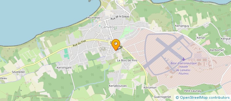 localisation de l'entreprise TEAM BEUZ  LANVEOC