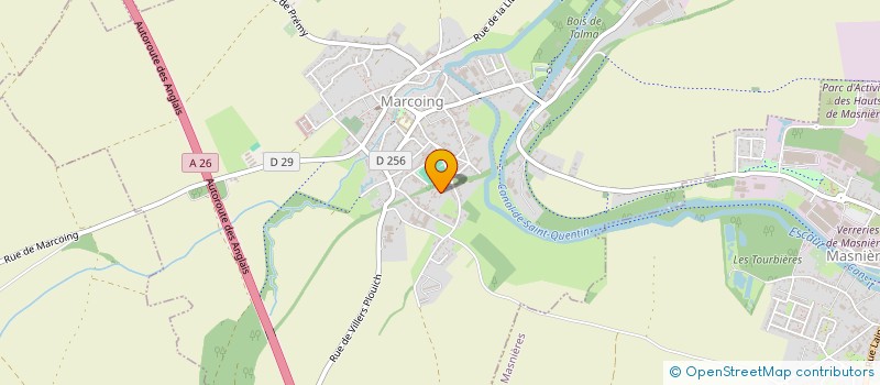 localisation de l'entreprise TEAM BONDUELLE VITESSE MOTO  MARCOING