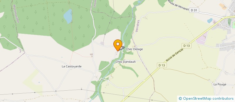 localisation de l'entreprise TEAM BRACHET  SAINT-LAURENT-DE-JOURDES