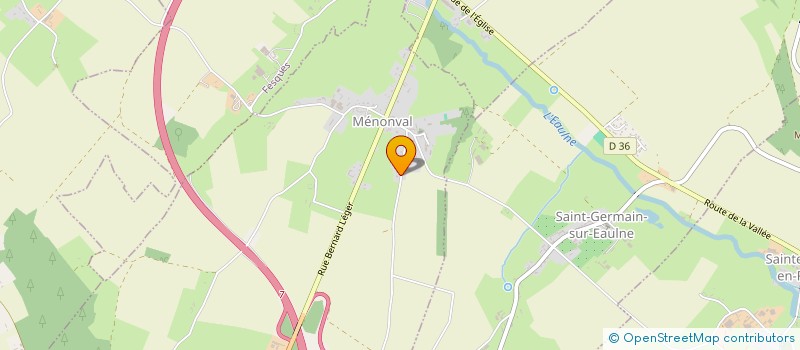 localisation de l'entreprise TEAM BRAY LOISIRS  MENONVAL