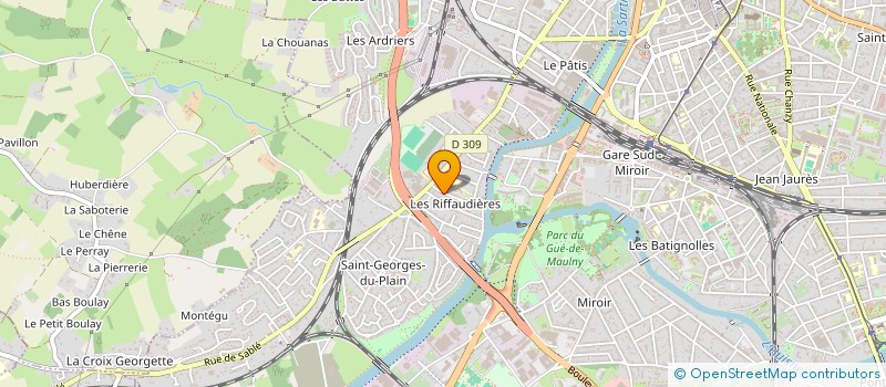 localisation de l'entreprise TEAM BRELLE 72 COMPETITION  LE MANS