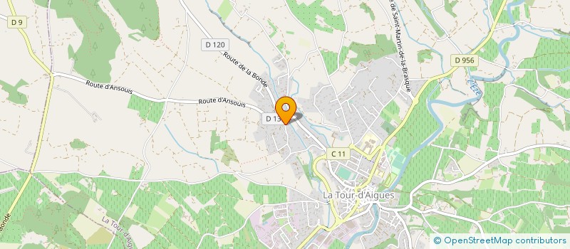 localisation de l'entreprise TEAM BRO RACING (TBR)  LA TOUR-D'AIGUES