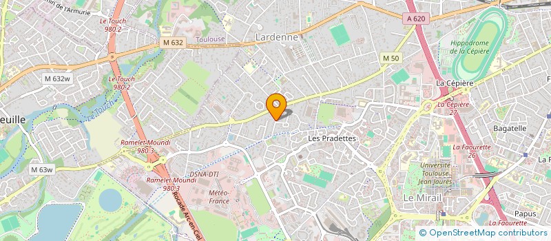 localisation de l'entreprise TEAM BROTHER'S à TOULOUSE