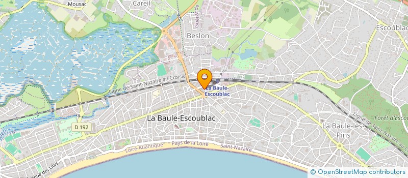 localisation de l'entreprise TEAM C à LA BAULE-ESCOUBLAC