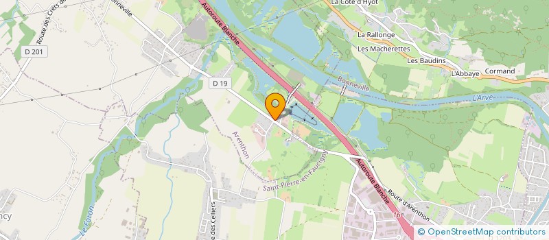 localisation de l'entreprise TEAM C'RAIDE  ARENTHON