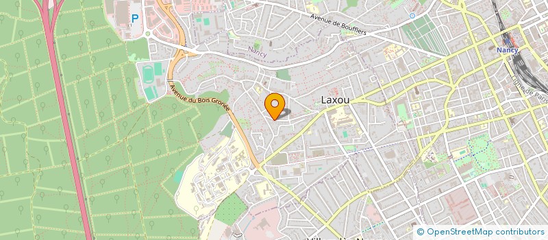 localisation de l'entreprise TEAM-CAR  LAXOU