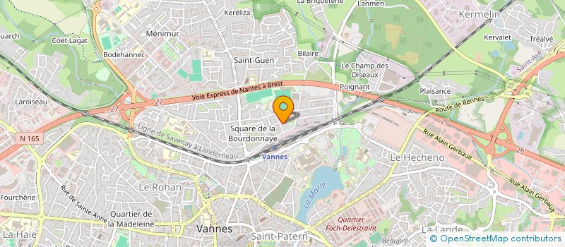 localisation de l'entreprise TEAM CARRELAGE à VANNES