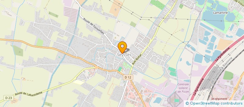 localisation de l'entreprise TEAM CASCADE31  SEYSSES