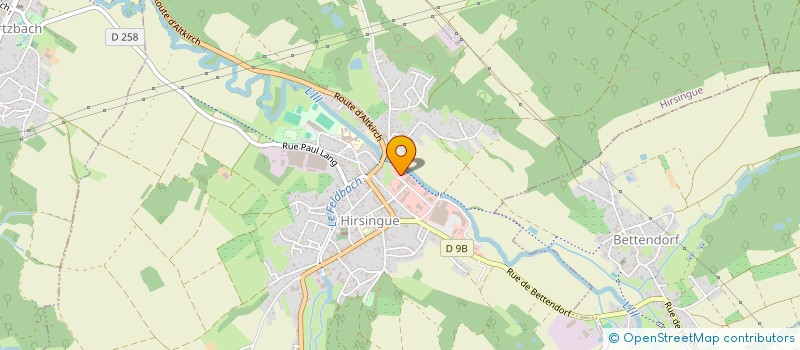 localisation de l'entreprise TEAM CH GRIEN  HIRSINGUE