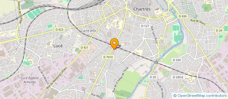 localisation de l'entreprise TEAM CHARTRES CYCLO à CHARTRES