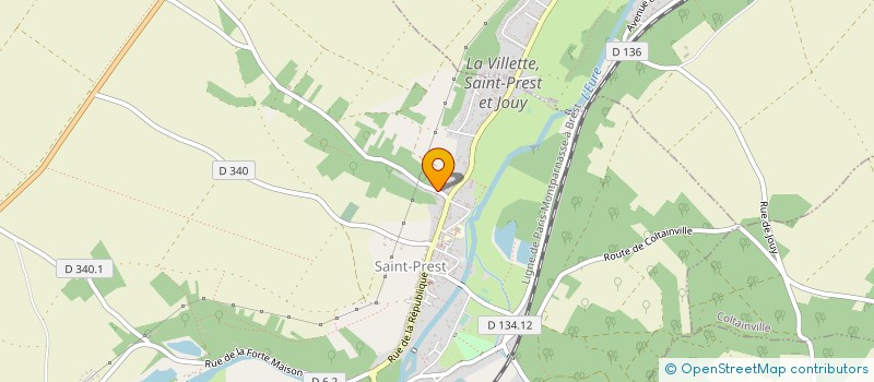 localisation de l'entreprise TEAM CHRONO 28 à JOUY
