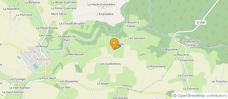 localisation de l'entreprise TEAM CIBOIS  AVERTON