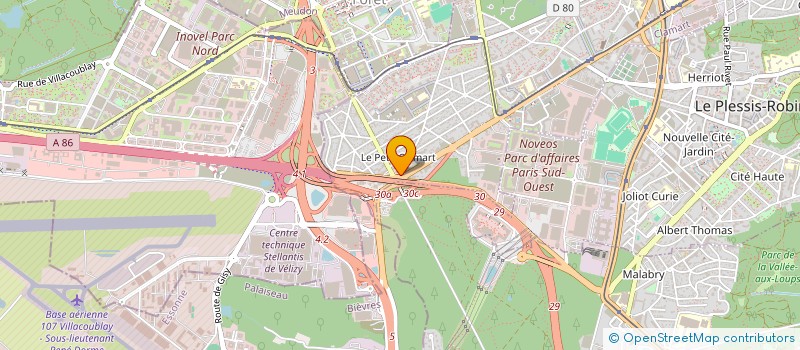 localisation de l'entreprise TEAM CLAIRET SPORTS à CLAMART