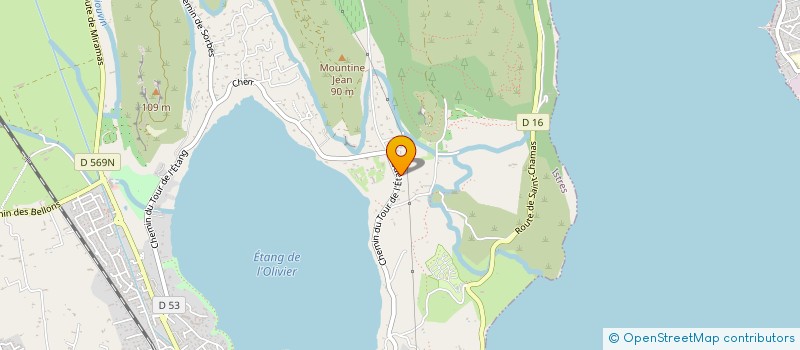 localisation de l'entreprise TEAM COLAS ISTRES BOXING CLUB  ISTRES