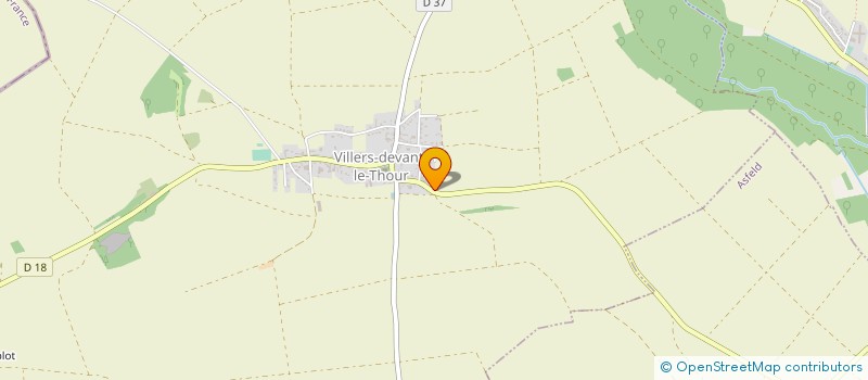 localisation de l'entreprise TEAM COLIS à VILLERS-DEVANT-LE-THOUR