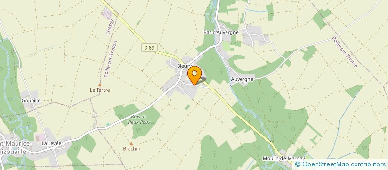 localisation de l'entreprise TEAM COLLIGNON COMPETITION  POILLY-SUR-THOLON