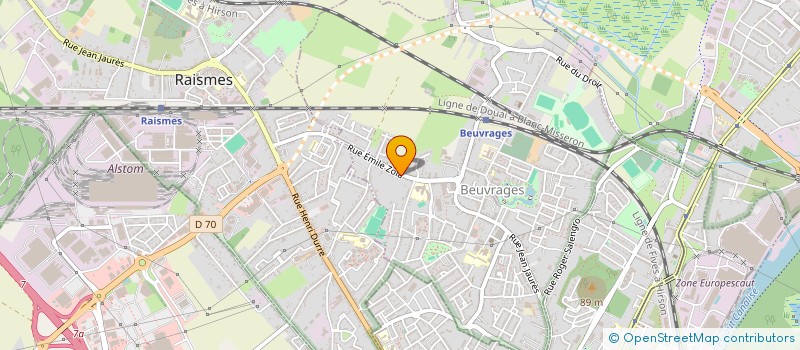 localisation de l'entreprise TEAM COMPETITION BEUVRAGES  BEUVRAGES