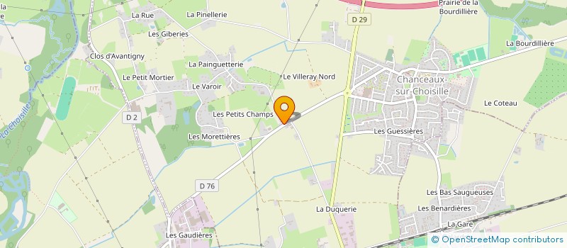 localisation de l'entreprise TEAM COMPETITION VT SPORT  CHANCEAUX-SUR-CHOISILLE