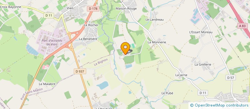 localisation de l'entreprise TEAM COMPETITIONS ED. BLANCO  LE BIGNON