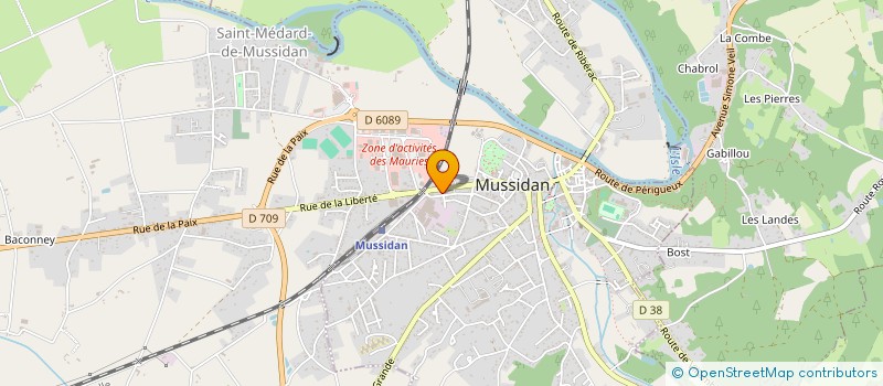 localisation de l'entreprise TEAM CONCEPT AGENCY à MUSSIDAN
