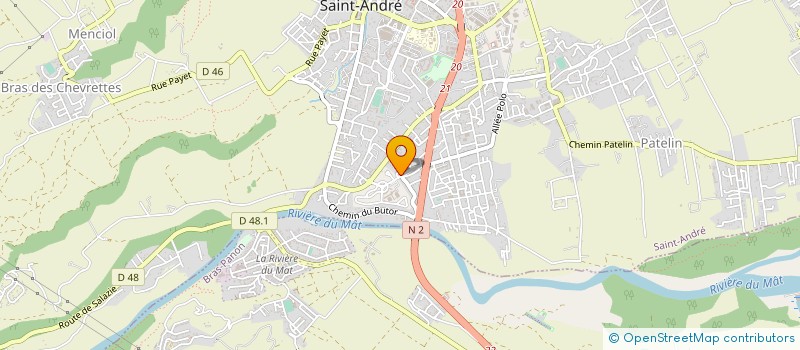 localisation de l'entreprise TEAM CONSTRUCTION à SAINT-ANDRE