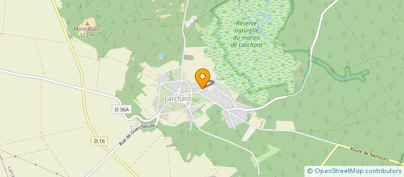 localisation de l'entreprise TEAM COQUARD  LARCHANT