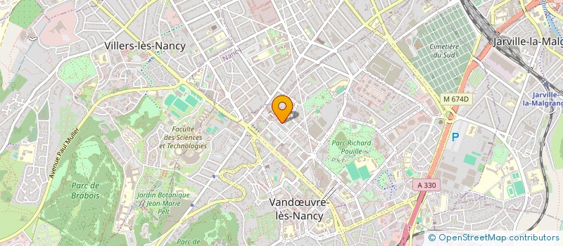 localisation de l'entreprise TEAM COSTOC  VANDUVRE-LES-NANCY