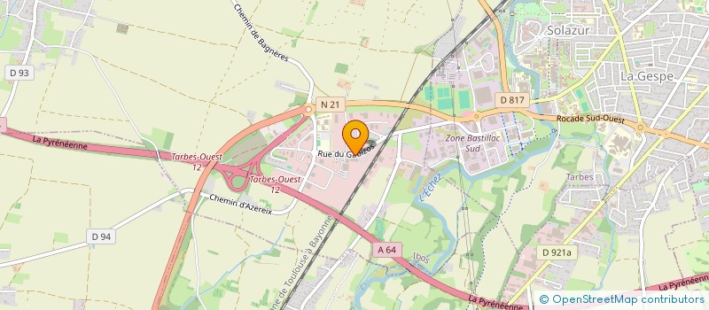 localisation de l'entreprise TEAM COULIBEUF COMPETITION  IBOS