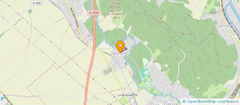 localisation de l'entreprise TEAM COURSE A PIED 60  MARGNY-LES-COMPIEGNE