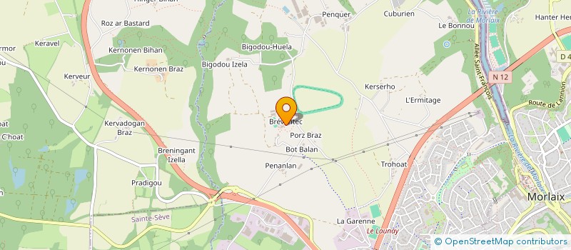 localisation de l'entreprise TEAM CRENN  SAINT-MARTIN-DES-CHAMPS