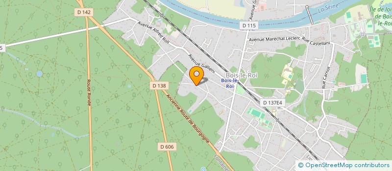 localisation de l'entreprise TEAM CYCLISTES ECHAPPEE 77  BOIS-LE-ROI