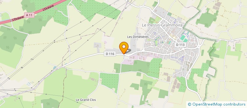 localisation de l'entreprise TEAM DAILLER  LE PLESSIS-GRAMMOIRE