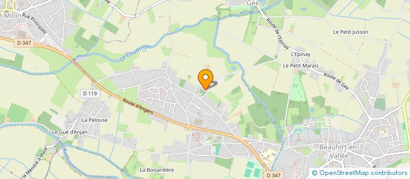 localisation de l'entreprise TEAM DANCE à BEAUFORT-EN-ANJOU