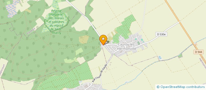 localisation de l'entreprise TEAM DAV  CAUROY-LES-HERMONVILLE