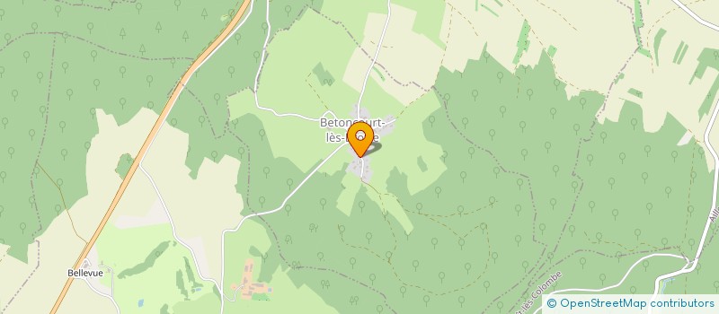 localisation de l'entreprise TEAM DC SPORT  BETONCOURT-LES-BROTTE
