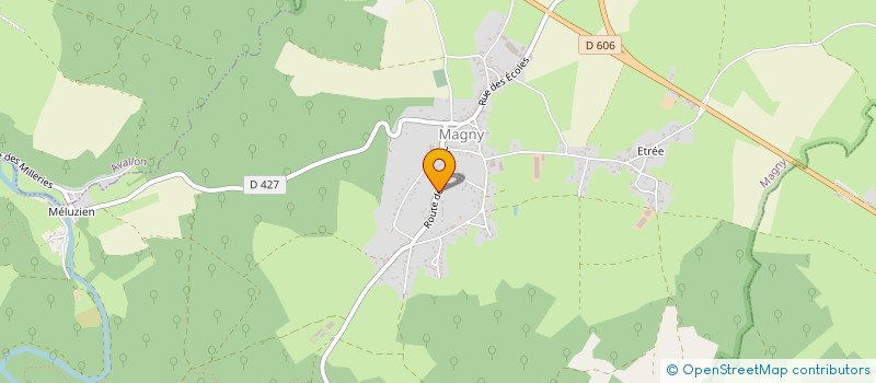localisation de l'entreprise TEAM DD RALLYE à MAGNY