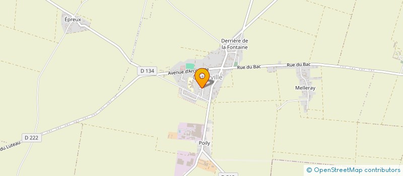 localisation de l'entreprise TEAM DE L AVENIR DU CROSS50  OUTARVILLE