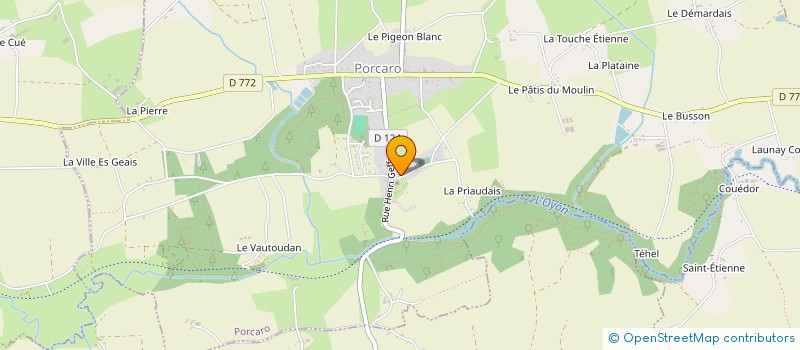 localisation de l'entreprise TEAM DE LA MADONE DES MOTARDS  PORCARO