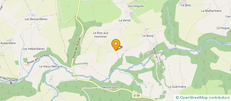 localisation de l'entreprise TEAM DE LA SOULEUVRE  SOULEUVRE EN BOCAGE