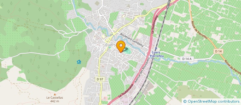 localisation de l'entreprise TEAM DEFENSE  CUERS