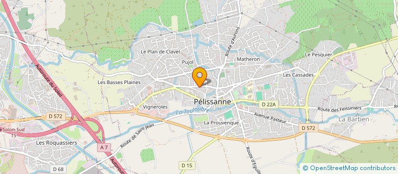 localisation de l'entreprise TEAM DES AIGLES  PELISSANNE