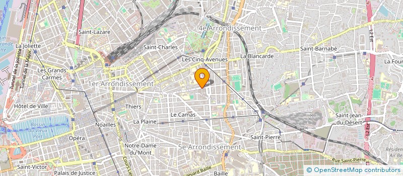 localisation de l'entreprise TEAM DESENTI à MARSEILLE