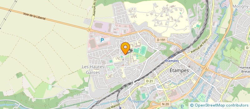 localisation de l'entreprise TEAM DJERINTE BOXING CLUB à ETAMPES