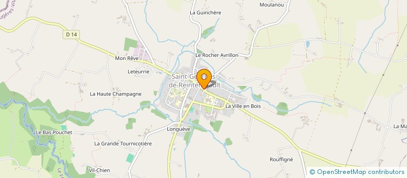 localisation de l'entreprise TEAM DOME  SAINT-GEORGES-DE-REINTEMBAULT