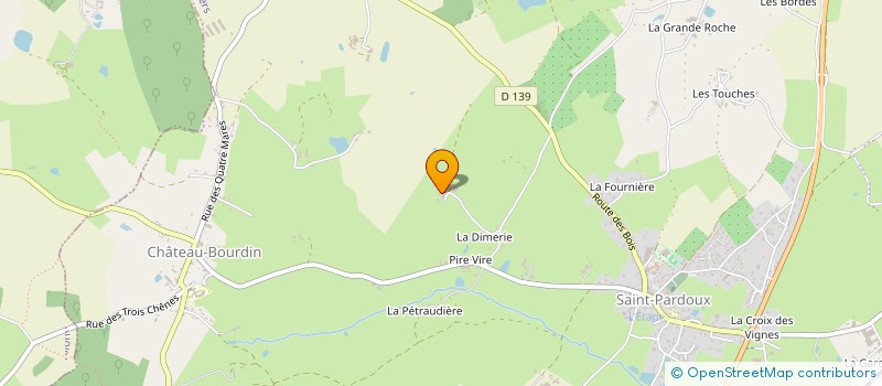 localisation de l'entreprise TEAM DORLAY  SAINT-PARDOUX-SOUTIERS